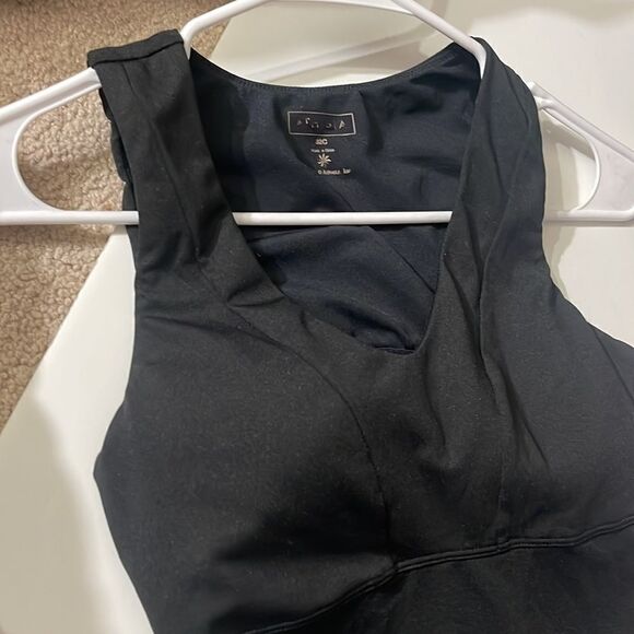Athleta Black Racerback Bra Top 32C - Picture 3 of 6